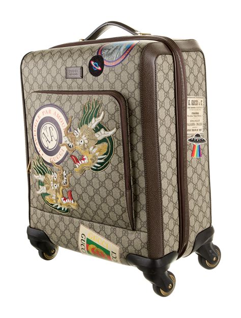 Gucci GG Supreme Courrier Suitcase 